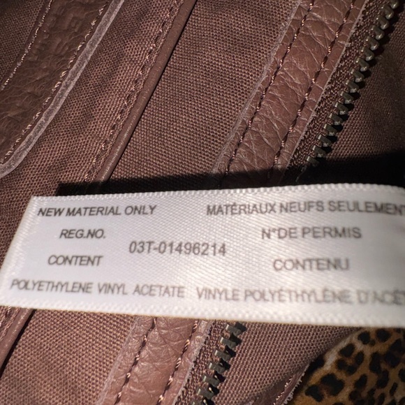 Liebeskind Berlin Soft Leather Crossbody Bag Camel Tan Multi-Pocket P12 - Picture 8 of 11